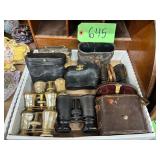 #645 Lot of Antique Opera Glasses incl. Mother of Pearl, etc.