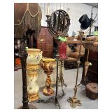 #652 Antique 1920s Cincinnati Victor Luminaire Electric Parlor Fan