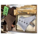 #680 Van Heusen Victorian Boot Collars Lot