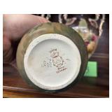#693 Pair of English Floral Vases & Royal Bonn Germany vase