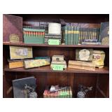 #703 Vintage Victorian Jewelry & Glove Boxes