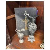 Stereoscope Viewer, Cast  Aluminum Carriage