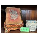 #705 Treasury of Friendship and Memory Photo Album and Planter