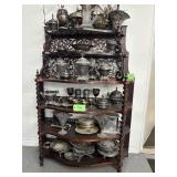 #716 + 717 Large Silver Plate Serving Lot