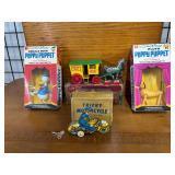 Donald Duck and Pluto Marionette Toys in box