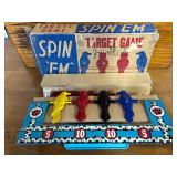Spin 'Em' Target Game wth Box