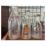 Jersey Bell Milk Bottles