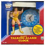 NIB WWF Hulk Hogan Talking Alarm Clock