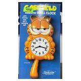 Garfield the Cat Animated Wall Clock