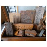 Vintage Wooden Baking Molds