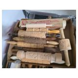 Springerie Wooden Carved Rolling Pins 