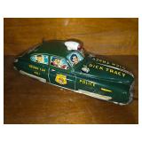 Dick Tracy Marx Tin Litho Car Large