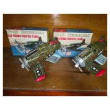 P-47 Thunderbolt Tin Litho Fighter Planes