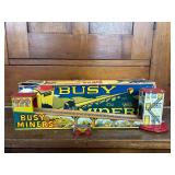 Busy Miners Tin Toy with Box