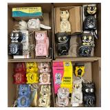 Animated Kit Cat Wall Clocks