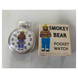 Smokey the Bear Pocket Watch with Box