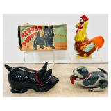Vintage Japanese Tin Wind-up Toys