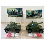 Vintage Armoured Rocket Launcher Plastic Toys