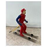 Vintage Wind-up Skier Toy