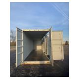 40ft Shipping Container with Four Doors and End Cap Opens - Great Shape - Type CB45-86-01