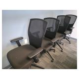 4 conference chairs