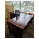 4 L-shaped desks