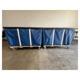 (2) Canvas Carts