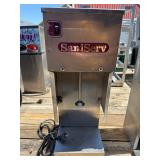Sani Serv Flurry mixers-can be used for regular milkshakes or blending candy