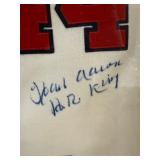 #191 Hank Aaron Autographed and Inscribed “H.R. King” #44 Atlanta Braves Cooperstown Collection Jers
