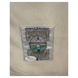 #192 Eddie Matthews Autographed and Inscribed “HOF 78, 512HR” #41 Atlanta Braves Cooperstown Collect