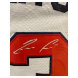 #193 Ronald Acuna Jr. Autographed & Inscribed “2018 NL ROY” #13 Atlanta Braves Jersey w/ JSA COA Fra