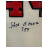 #190 Hank Aaron Autographed and Inscribed “755” #44 Atlanta Braves Cooperstown Collection Jersey