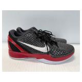 #306 Nike Air Zoom Kobe VI Bred Size 12 Basketball Shoes- No Box