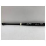 #104 Ken Griffey Jr. Signed Black Rawlings Big Stick Professional Baseball Bat 