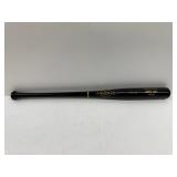 #109 Chipper Jones Signed and Inscribed 10 Black Young Bat Co. Professional Model Baseball Bat