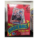 #4 1985 Topps Baseball Unopened Wax Box