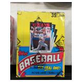 #5 1986 Topps Baseball Unopened Wax Box