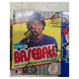 #9 1989 Fleer Baseball Logo Stickers and Trading Cards Unopened Box
