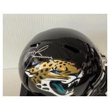 #127 Trevor Lawerence Jaguars signed helmet “2021 #1 Pick” inscription with Fanatics  COA with acryl