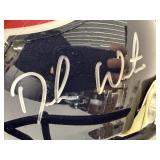 #132 Deshaun Watson Texans signed helmet with Beckett COA and Deshaun Watson  COA with acrylic case