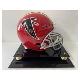 ##134 Matt Ryan 2 Falcons signed helmet with acrylic case