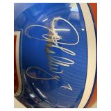 #139 John Elway 7 Broncos signed helmet with Tracercode COA with acrylic case