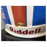 #139 John Elway 7 Broncos signed helmet with Tracercode COA with acrylic case