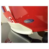 #141 Jim Kelly Bills signed helmet “HOF 02” inscription with Steiner COA with acrylic case