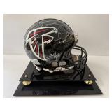 #147 Falcons Team signed helmet incl. Matt Ryan, Devonta Freeman, and other teammates  with acrylic 