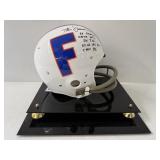 #153 Steve Spurrier Florida signed helmet “66 Heisman 4848 yds 36 T.D.’s 65, 66 All  Am. C HOF 86” i