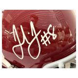 #154 Julio Jones #8 Alabama signed helmet with JSA COA with acrylic case