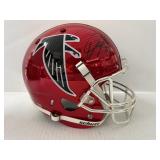 #156 Devonta Freeman 24 Falcons chrome signed helmet with Radtke Sports COA with  NFL Authentic Box