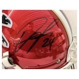 #156 Devonta Freeman 24 Falcons chrome signed helmet with Radtke Sports COA with  NFL Authentic Box