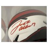#159 Josh Allen 17 Bills signed mini helmet with Beckett COA with acrylic case